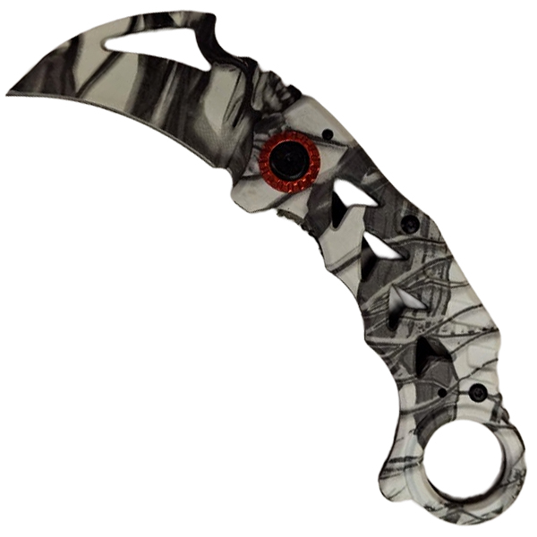 Cuchillo Filipino Karambit Táctico Militar camuflado Urban