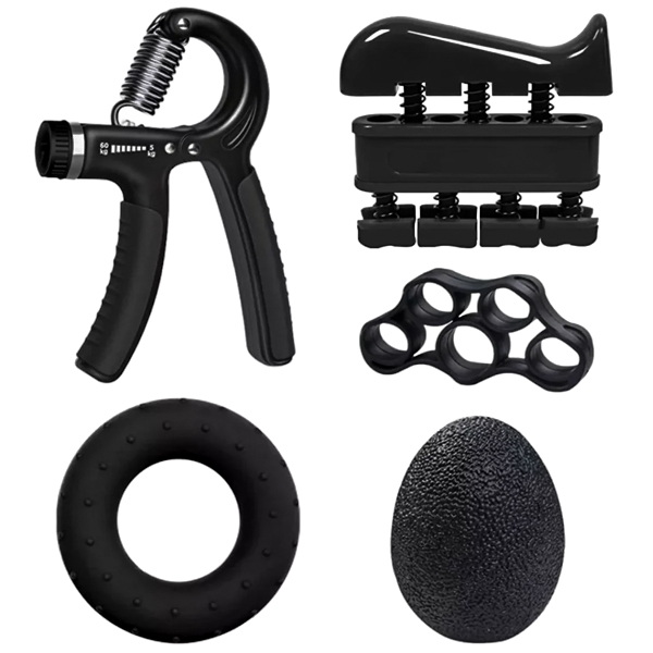 Combo de entrenamiento y terapia para manos y antebrazos - Hand Grip