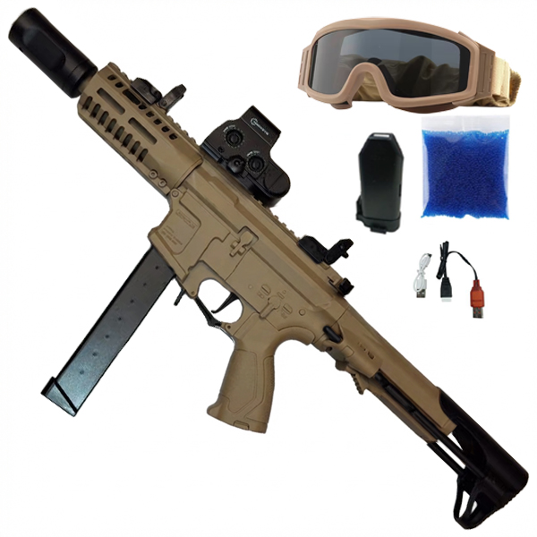 Fusil Hidrogel Automático Arp9 de gran potencia (260 fps) para práctica de tiro, airsoft