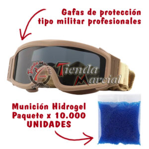 Fusil Hidrogel Automático Arp9 de gran potencia (260 fps) para práctica de tiro, airsoft