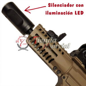 Fusil Hidrogel Automático Arp9 de gran potencia (260 fps) para práctica de tiro, airsoft