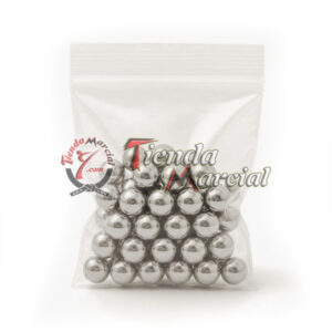 Balines 4.5mm Acero Esféricos para Pistolas CO2 – Bolsa x 60 Unidades