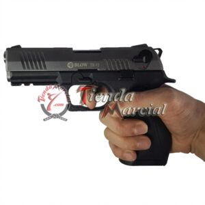 Pistola Blow TR92K 9mm Fogueo – Fumé | Incluye 2 Proveedores + 50 Cartuchos + Estuche Rígido
