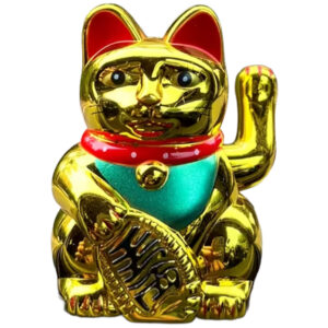 Maneki Neko - El Gato de la Suerte que Irradia Felicidad es mucho más que una simple figura; es un símbolo de fortuna, prosperidad y alegría.