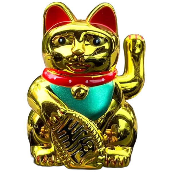 Maneki Neko - El Gato de la Suerte que Irradia Felicidad es mucho más que una simple figura; es un símbolo de fortuna, prosperidad y alegría.