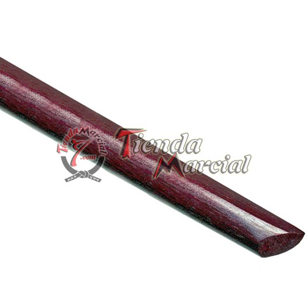 Bokken vinotinto trenzado - Espada katana Samurai de madera para entremamiento - Colombia