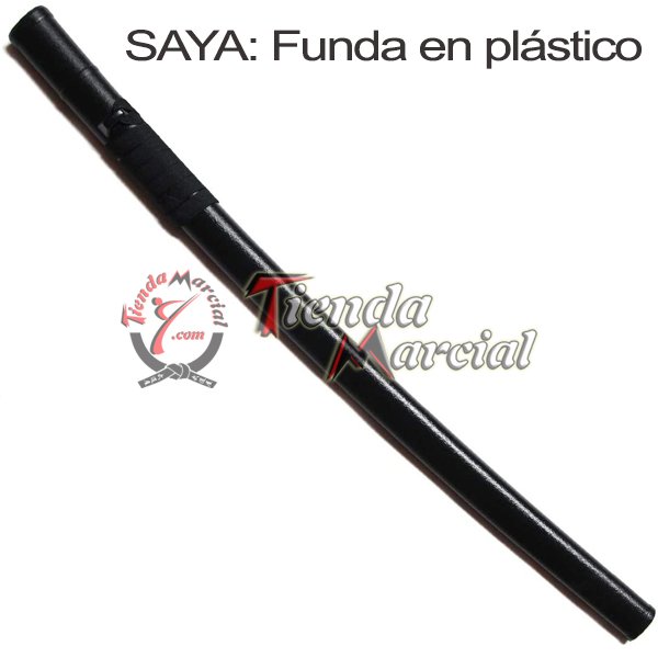 Bokken polipropileno con saya - Espada, katana Samurai para entrenamiento Kenjutsu, Ninjutsu, Kendo