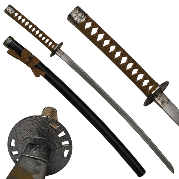 Espada Kill Bill Decorativa - Katana samurái para colección y cosplay, saya negra
