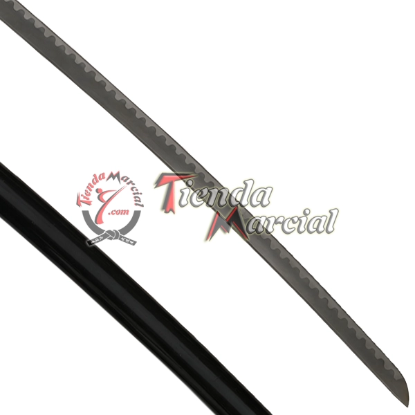 Espada Kill Bill Decorativa - Katana samurái para colección y cosplay, saya negra