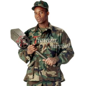 Camisa camuflada Woodland Camo