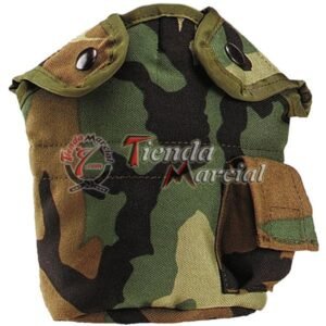 Forro cantimplora Woodland Camo