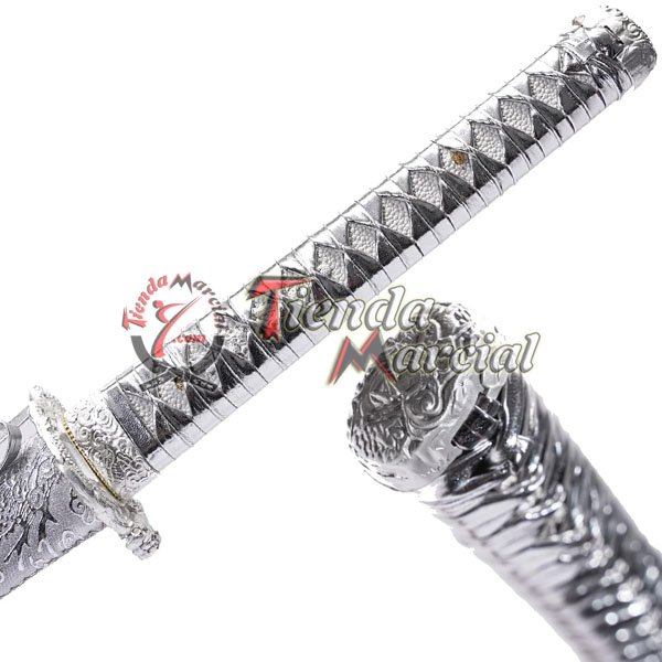 Espada Katana Samurai Ginkakuji Funcional acero 1060 fulltang original Tienda Marcial Colombia
