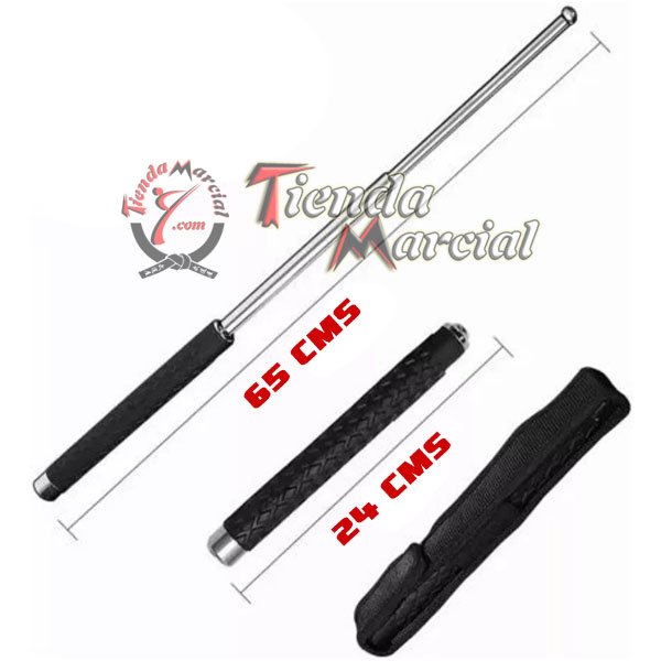 Bastón Tambô Táctico Militar Extendible – 65 cms, La mejor arma para defensa personal