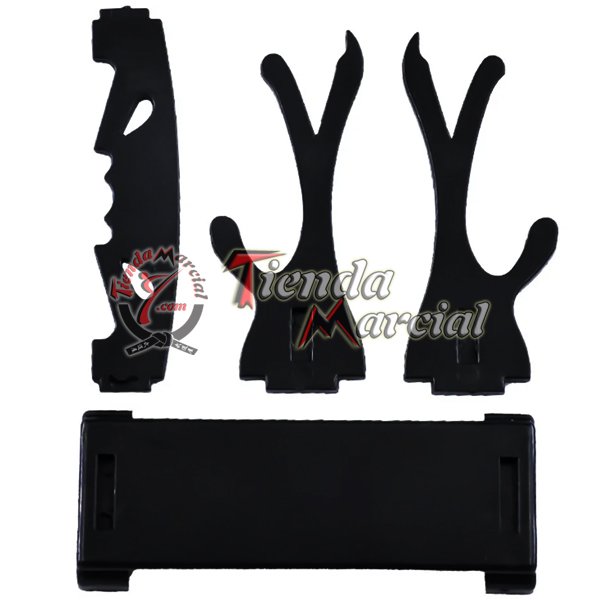 Base miniatura para espada cortapapel, soporte de mesa para 2 espadas miniaturas
