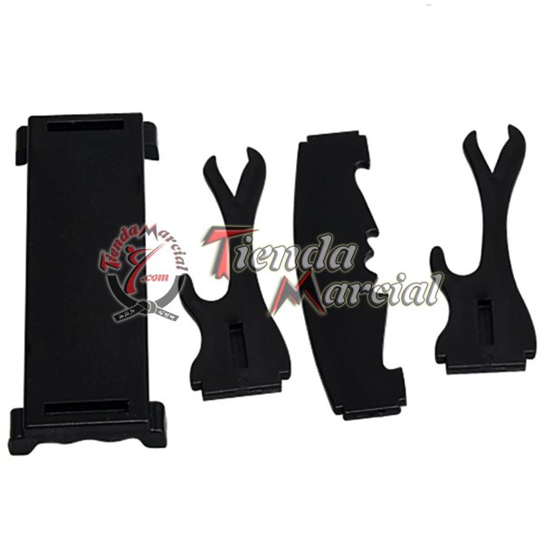 Base miniatura para espada cortapapel, soporte de mesa para 2 espadas miniaturas
