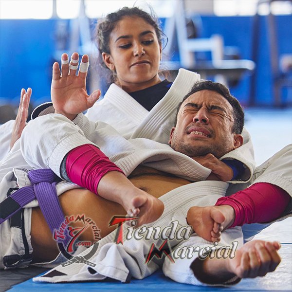 Uniforme para Jiu Jitsu Brasileño - Ju Jutsu - Judo - Ninjutsu - Aikido - Kendo - Tela grano de arroz
