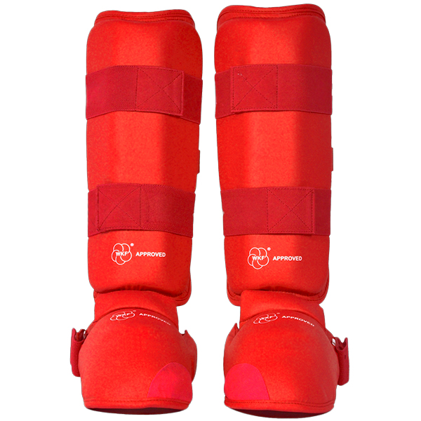 Canilleras con empeinera para Karate, espinilleras Point fighting Colombia