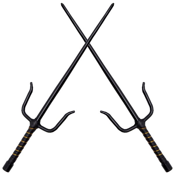 Sai para Artes Marciales, Kobudo. Par de Sai fabricados en metal de alta calidad.