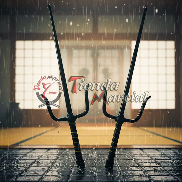 Sai para Artes Marciales, Kobudo. Par de Sai fabricados en metal de alta calidad.
