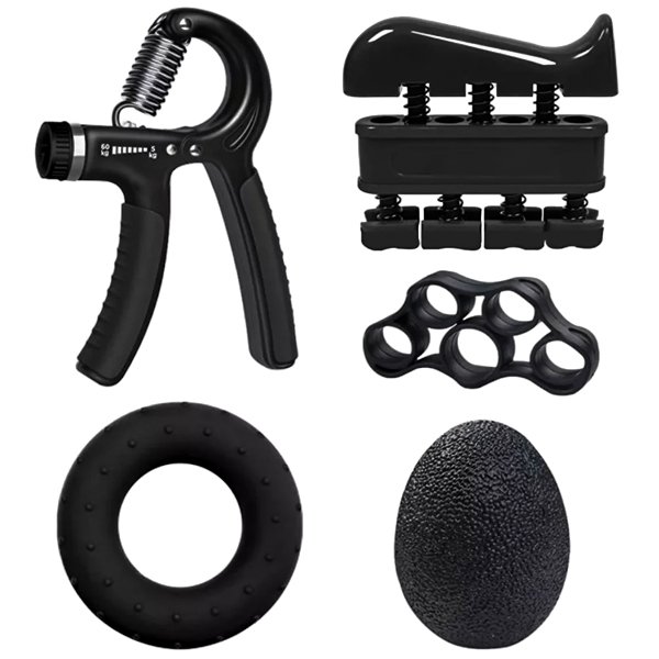 Combo de entrenamiento y terapia para manos y antebrazos - Hand Grip