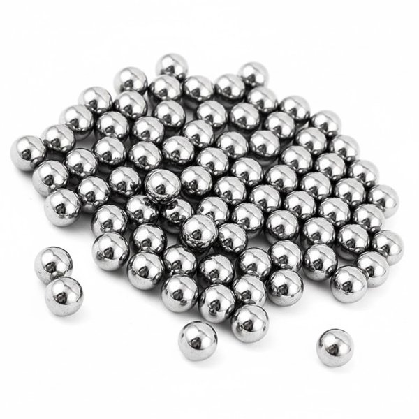 Balines 4.5mm Acero Esféricos para Pistolas CO2 – Bolsa x 60 Unidades