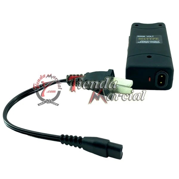 Taiser Electroshock Mini con linterna integrada, defensa personal compacta y recargable