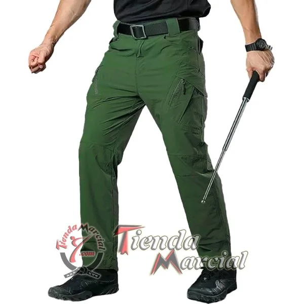 Bastón Tambô extendible 56 cms para defensa personal, eje de acero y empuñadura de goma antideslizante