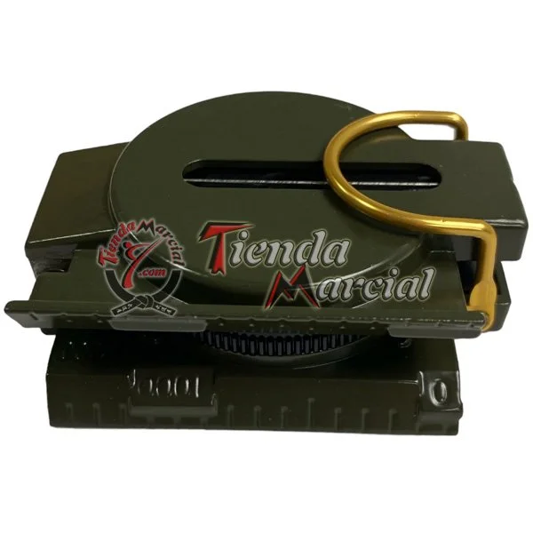 Brújula táctica militar para camping, senderismo y montañismo, orientación con aguja imantada