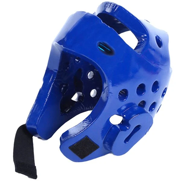 Casco Taekwondo, Karate azul, espuma inyectada