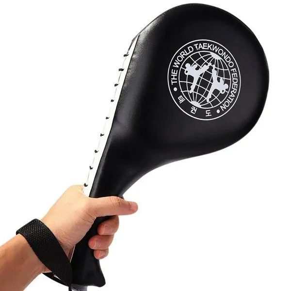 Palchagui doble de Taekwondo, raqueta de doble capa para entrenar patadas y velocidad, en negro, rojo y azul Colombia
